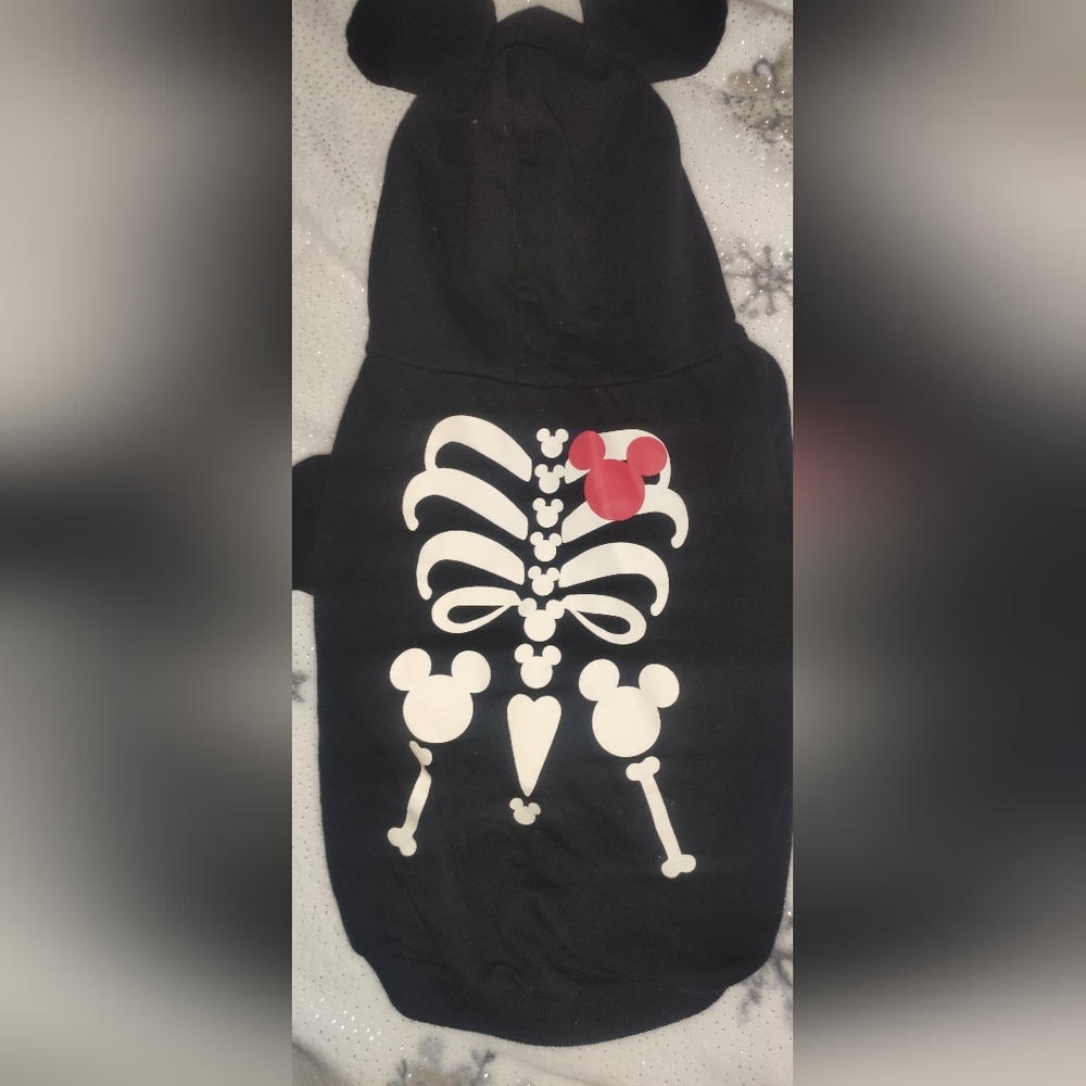 Mickey mouse dog hoodie